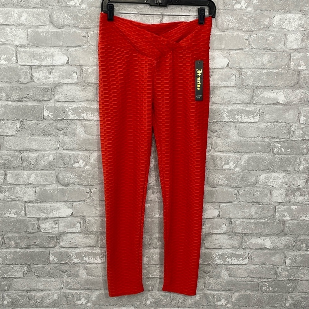 FT MRINO Scrunch Bunch Textured Leggings